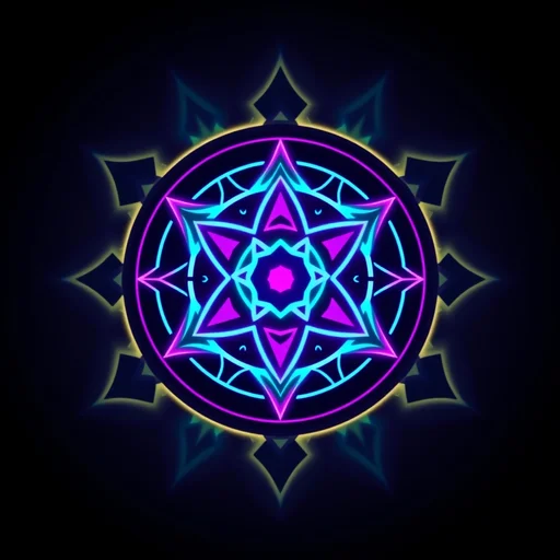 AI Demon alchemy symbol