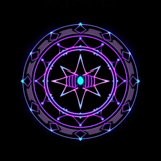 Alien DNA alchemy symbol