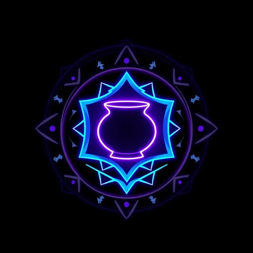 Ancient Pottery alchemy symbol