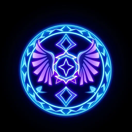 Angel alchemy symbol