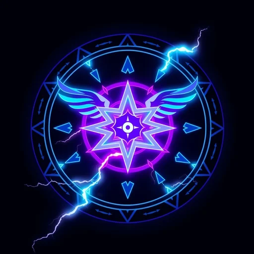 Archangel of Living Lightning alchemy symbol