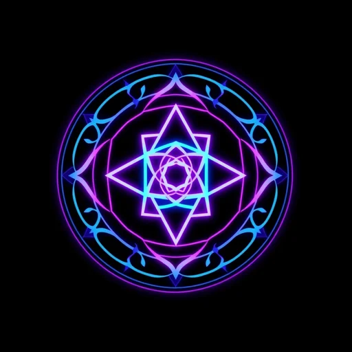 Bio Art alchemy symbol