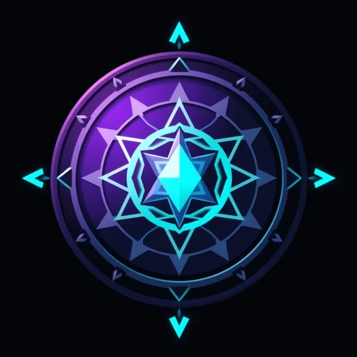 Blazar alchemy symbol