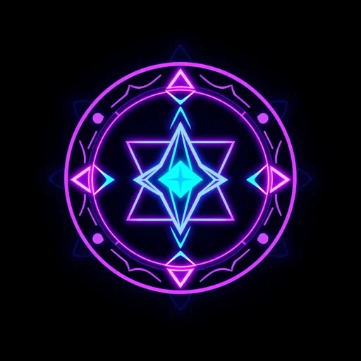 Blockchain Justice alchemy symbol