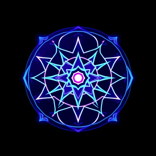 Blue Boom alchemy symbol