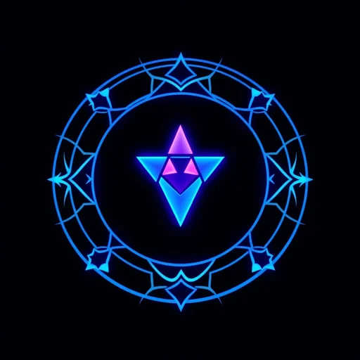 Blue De Brony alchemy symbol
