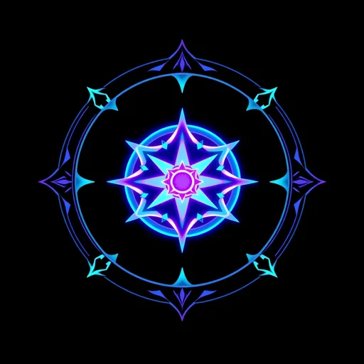 Blue Dragonball Z alchemy symbol