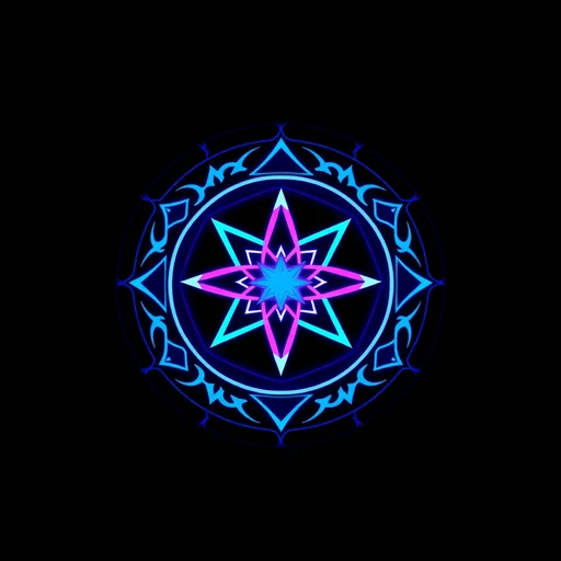 Blue Jesus alchemy symbol