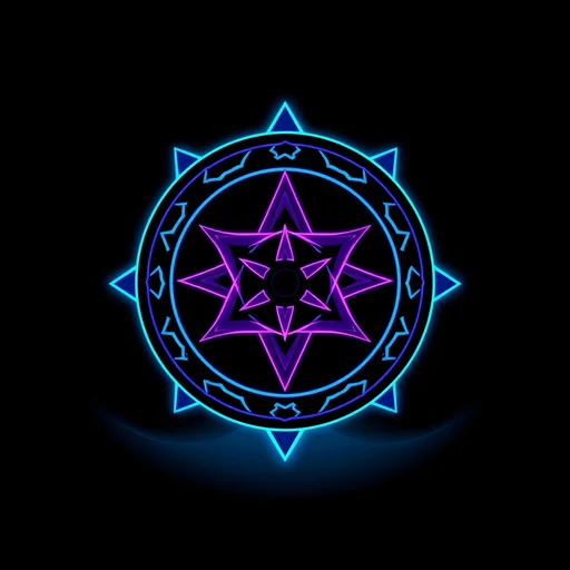 Blue Spartacus alchemy symbol