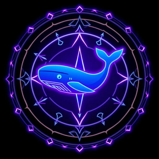 Blue Whale alchemy symbol