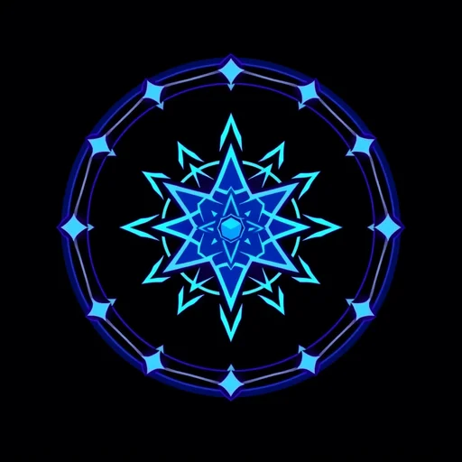 Blue Wizard alchemy symbol