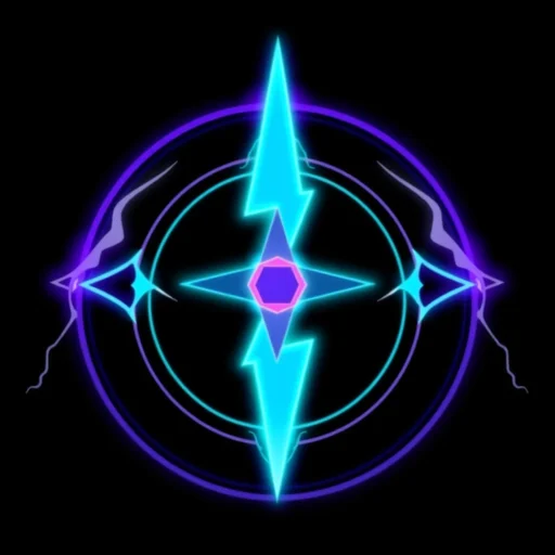 Brimstone Lightning alchemy symbol