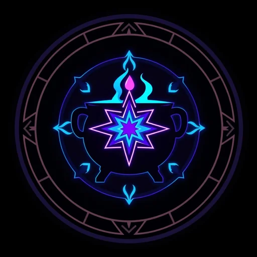 Cauldron of Creation alchemy symbol