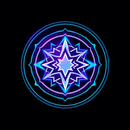 Celestial Glacier alchemy symbol