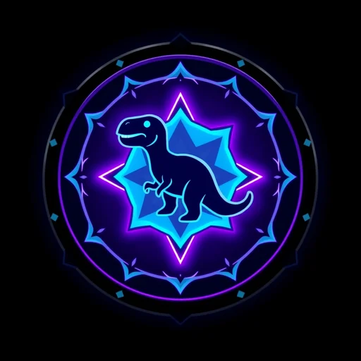 Chocolate Dinosaur alchemy symbol