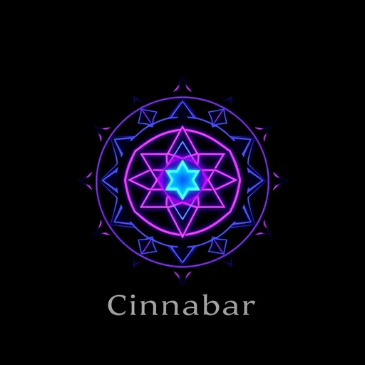 Cinnabar alchemy symbol