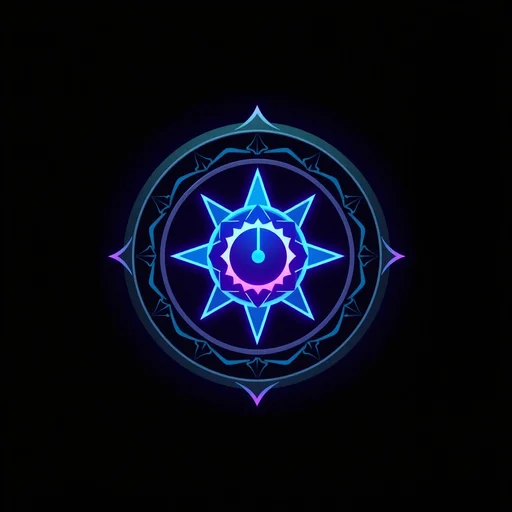 Clock alchemy symbol