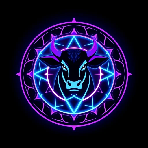 Crypto Cow alchemy symbol