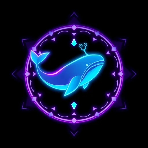 Crypto Whale alchemy symbol