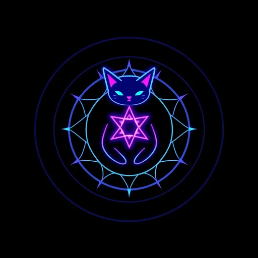 Cyber Neko alchemy symbol
