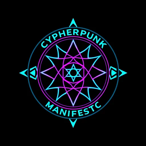 Cypherpunk Manifesto alchemy symbol