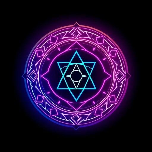 Digital Art alchemy symbol