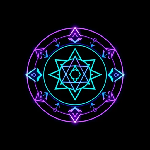 Digital Asgard alchemy symbol