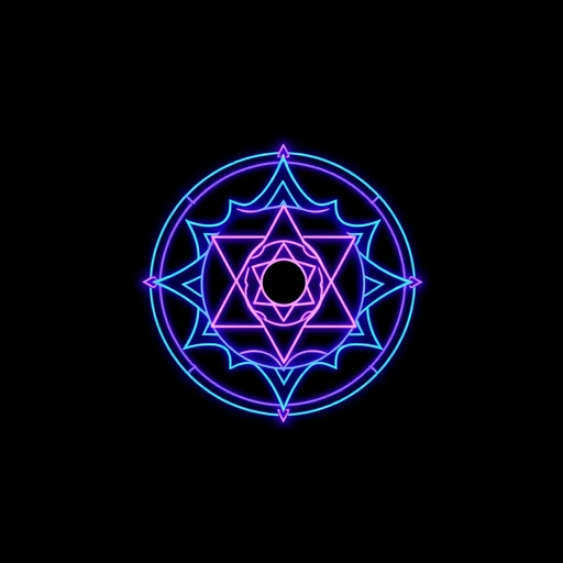 Digital Consciousness alchemy symbol