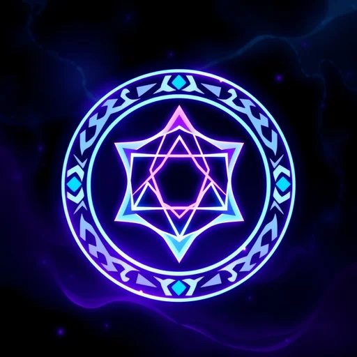 Digital Hex alchemy symbol