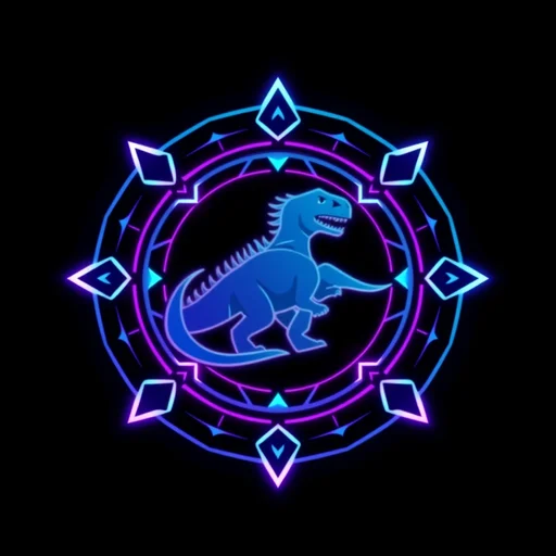 Dinosaur alchemy symbol