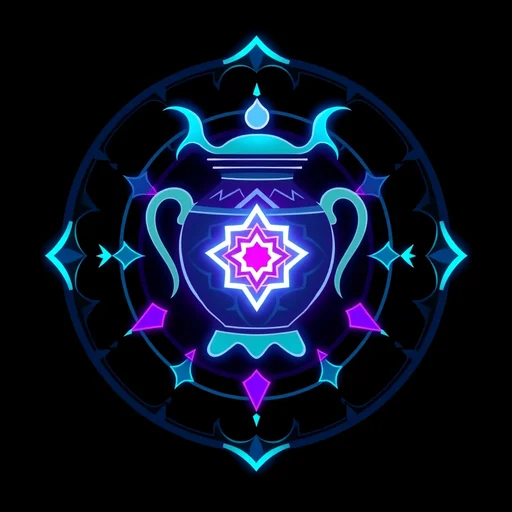Dragon Urn alchemy symbol