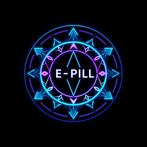E-Pill alchemy symbol