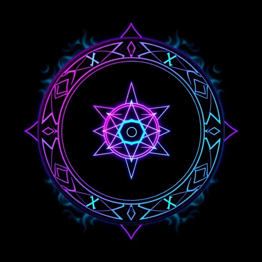 Electromagnetic Field alchemy symbol