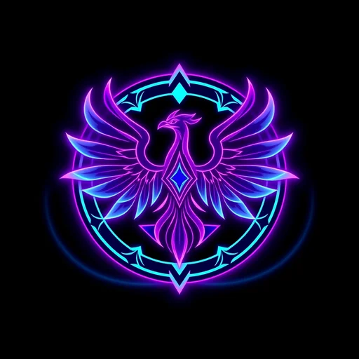 Eternal Fortune Phoenix alchemy symbol
