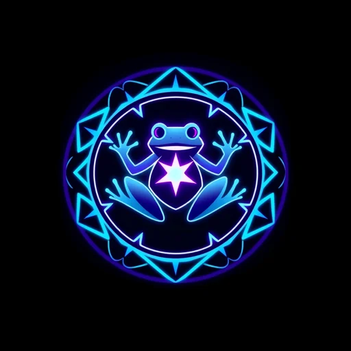 Frog alchemy symbol