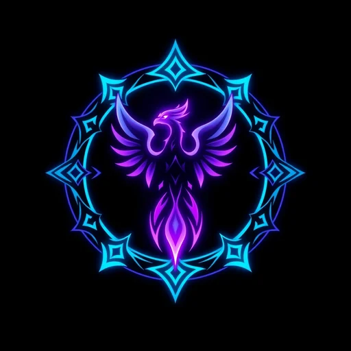 Frostfire Phoenix alchemy symbol
