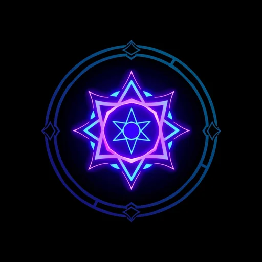 Glass Art alchemy symbol