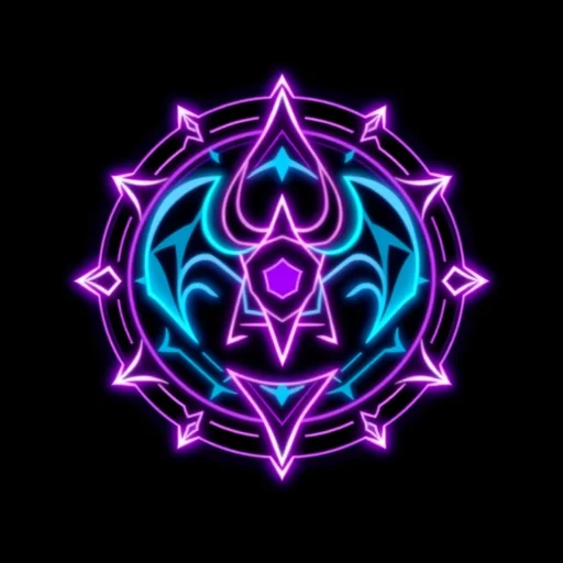 Glitch Demon alchemy symbol