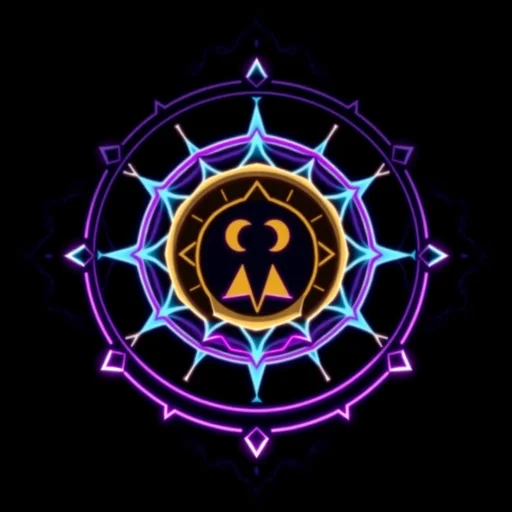 Gold Coin alchemy symbol