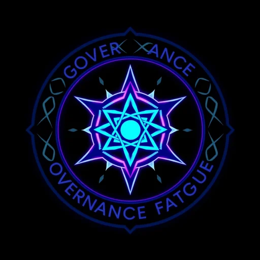 Governance Fatigue alchemy symbol
