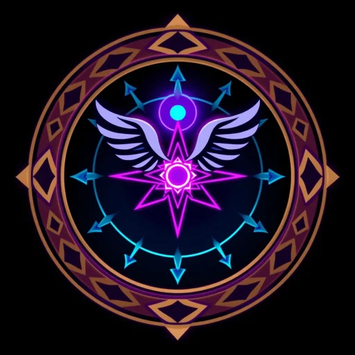 Guardian Angel alchemy symbol