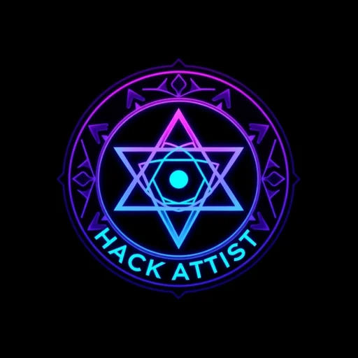 Hacktivism alchemy symbol