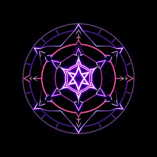 Holy Blockchain alchemy symbol