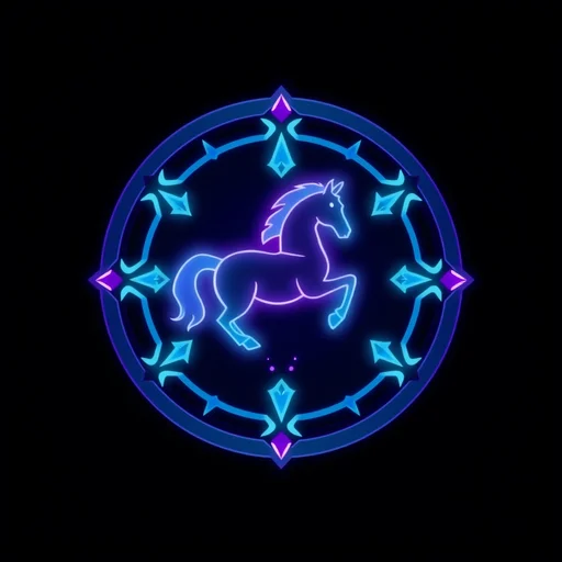 Horse alchemy symbol