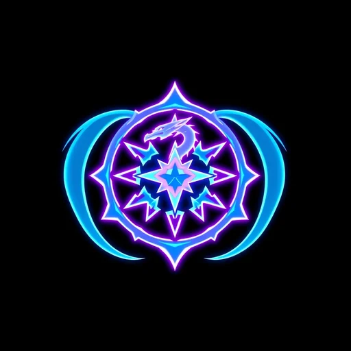 Ice Dragon alchemy symbol