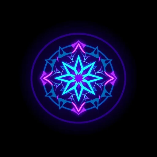 Kaleidoscope Wall alchemy symbol