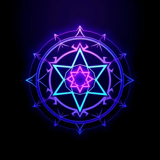 Kinetic Art alchemy symbol