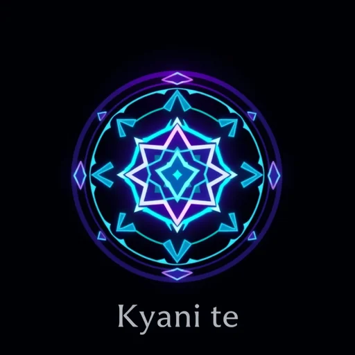 Kyanite alchemy symbol