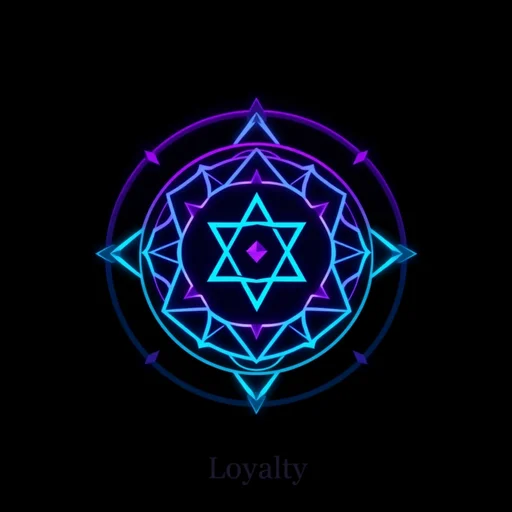 Loyalty alchemy symbol
