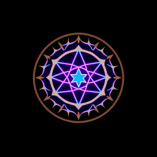 Magic alchemy symbol